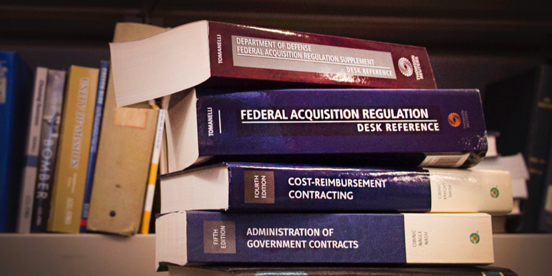Stack of legal books