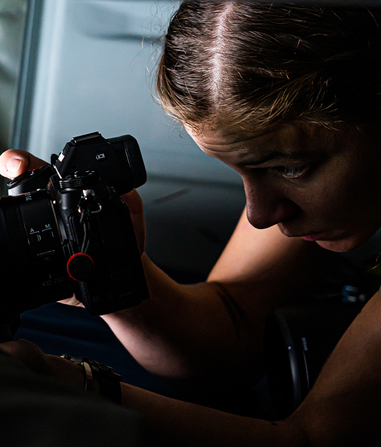 airman taking photographs