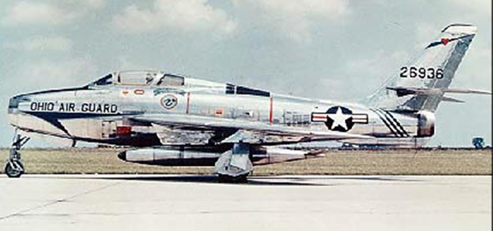 F-84F Thunderstreak, 1950