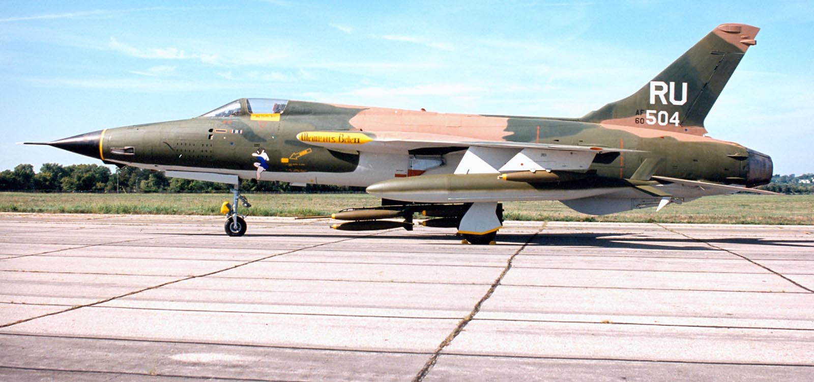 F-105 Thunderchief, 1958