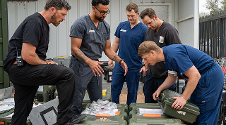 a group of doctors
