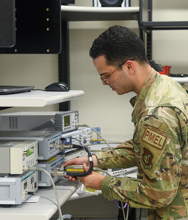 airman working with tools