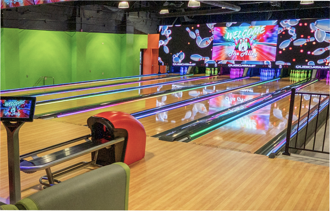 bowling alley