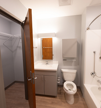 apartment bathroom