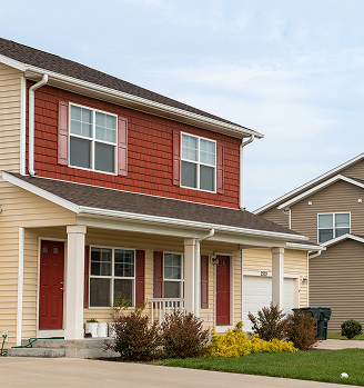 townhouse exterior