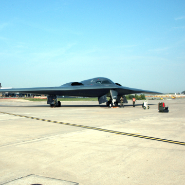 Air National Guard plane on Missouri tarmac