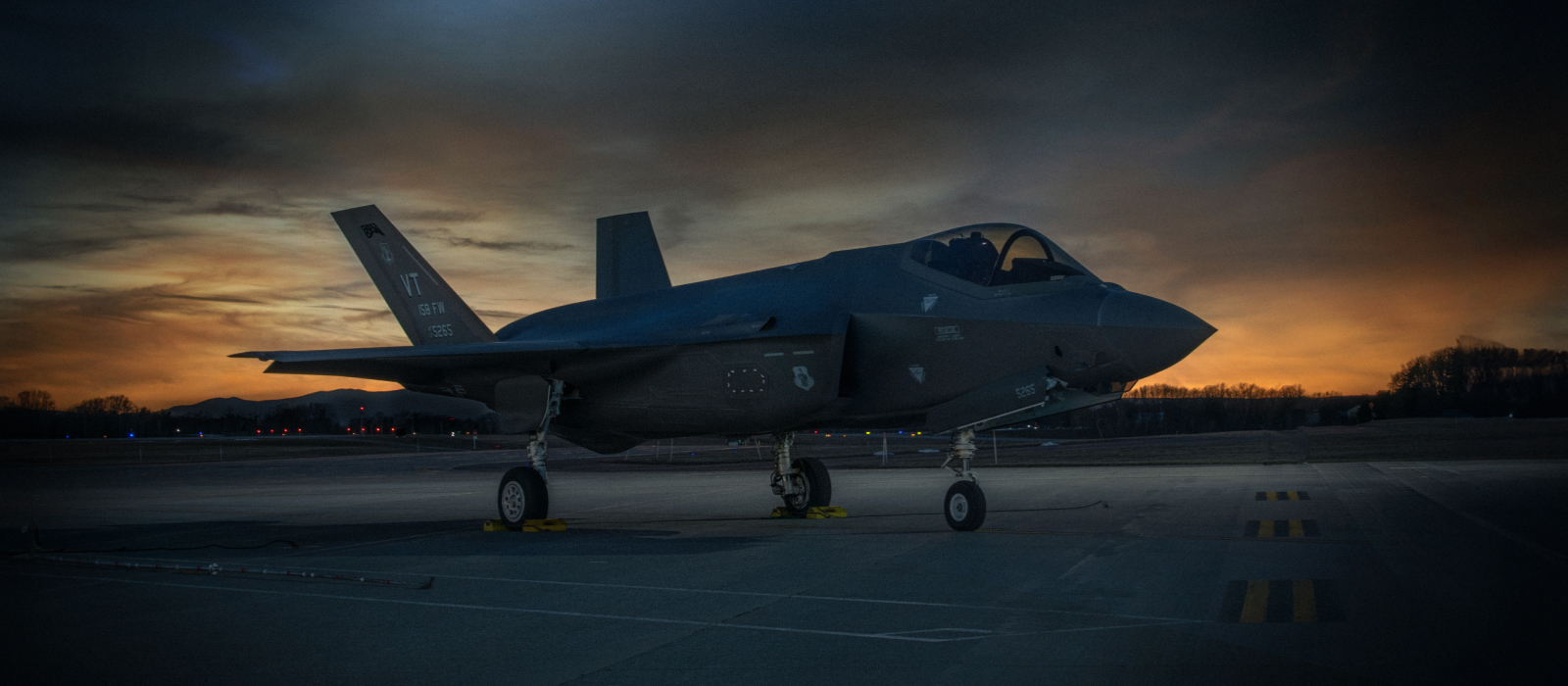 Air National Guard fighter jets flying over Vermont