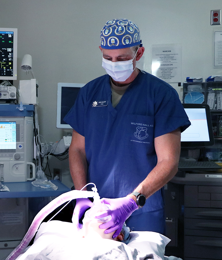 Certified Registered Nurse Anesthetist U.S. Air Force