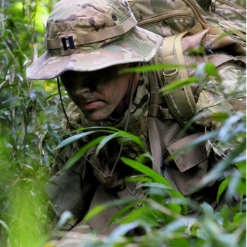 SERE specialist in the jungle